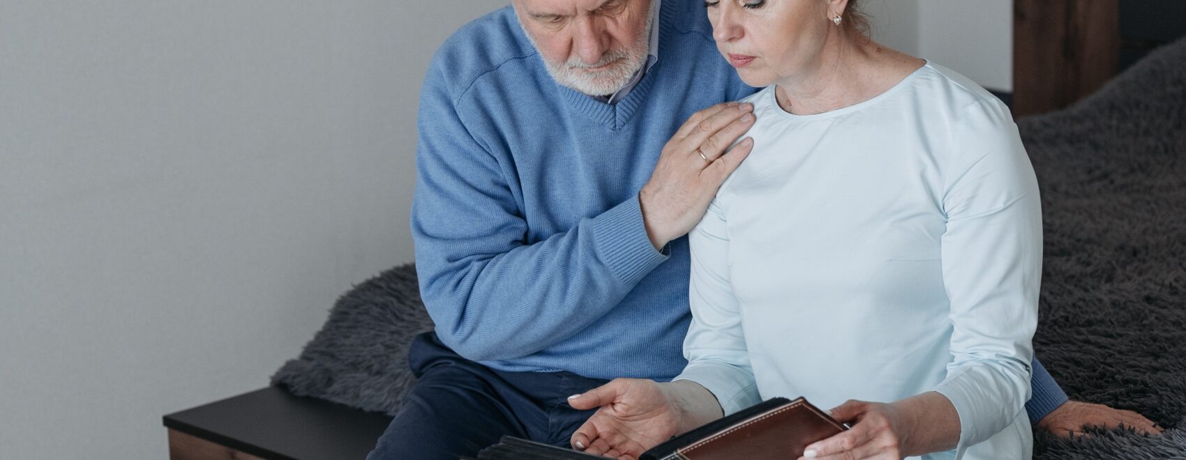 Photo of old person helping another old person by Pavel Danilyuk from Pexels